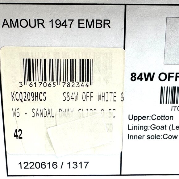 DIOR DWAY Amour 1947 Toile de Jouy Papillo Flat Slides Mules Sandals Shoes - Picture 16 of 16